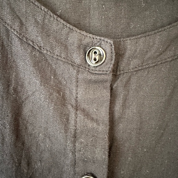 Hot Cotton by Marc Ware Back Long Sleeve Button Front Top Soze XL NWT - Picture 4 of 8